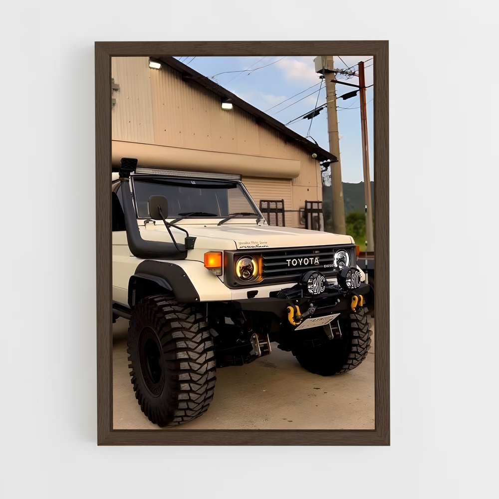 Poster exceptionnel Land Cruiser – affiche Toyota (vue 5)